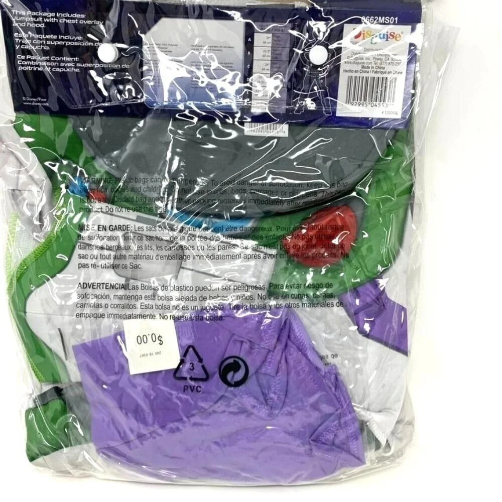 Disguise Disney Pixar Lightyear Child Space Ranger Classic Costume Size Sm 4-6 - Picture 9 of 9